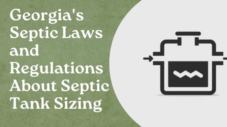 Georgia's Septic Laws