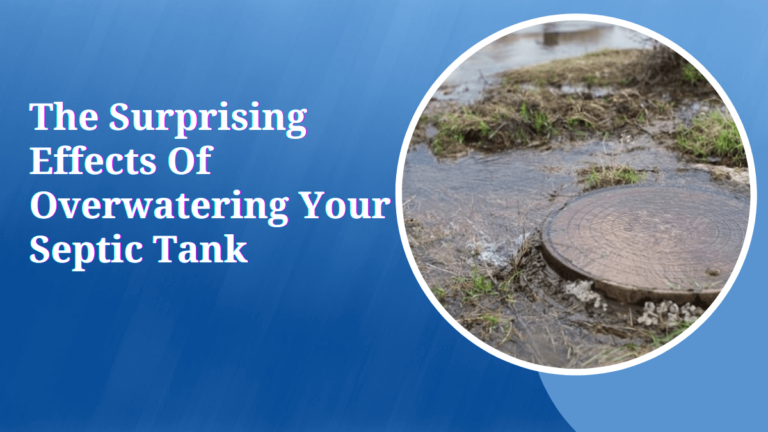 effects of septic tank overwatering