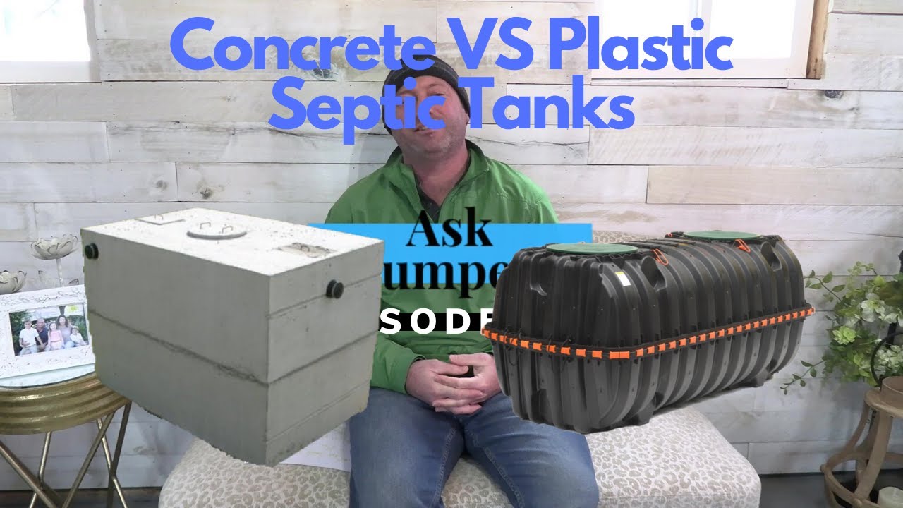 Concrete Septic Tank vs Plastic Septic Tank