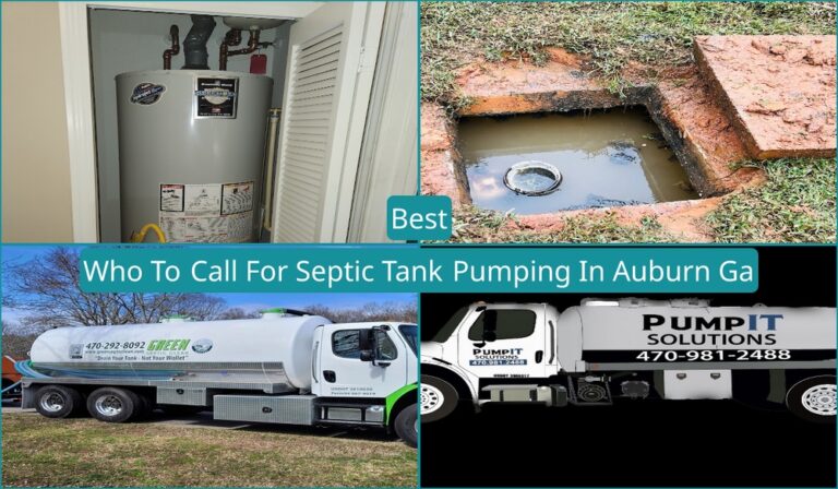 Who To Call For Septic Tank Pumping In Auburn GA