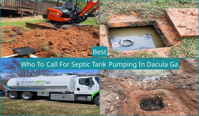 Who To Call For Septic Tank Pumping In Dacula Ga