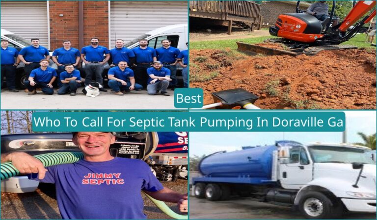 Who To Call For Septic Tank Pumping In Doraville, GA