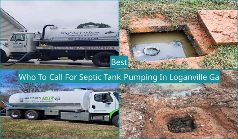 Who To Call For Septic Tank Pumping In Loganville, GA